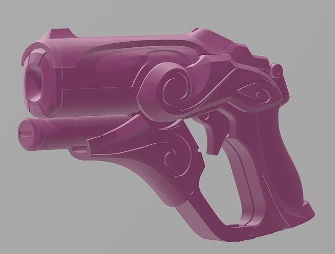 Overwatch Mercy Cosplay - Sugar Plum Fairy Blaster 3D Model 3D print model