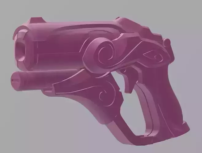 Overwatch Mercy Cosplay - Sugar Plum Fairy Blaster 3D Model 3D print model Overwatch Mercy Cosplay - Sugar Plum Fairy Blaster 3D Model 3D print model