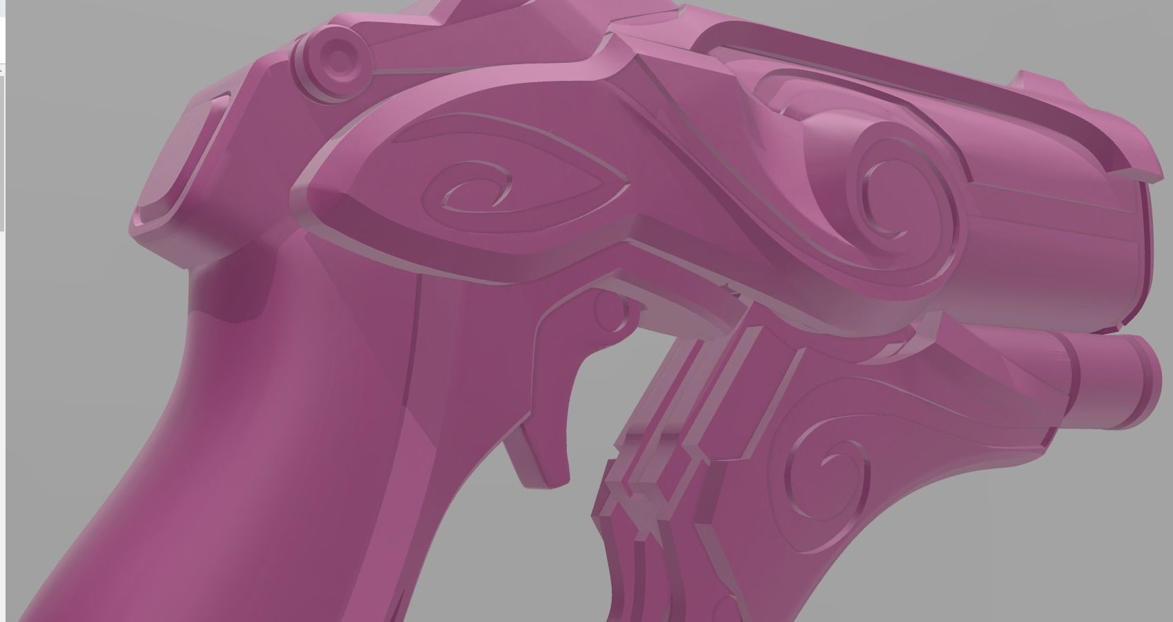 Overwatch Mercy Cosplay - Sugar Plum Fairy Blaster 3D Model 3D print model_8