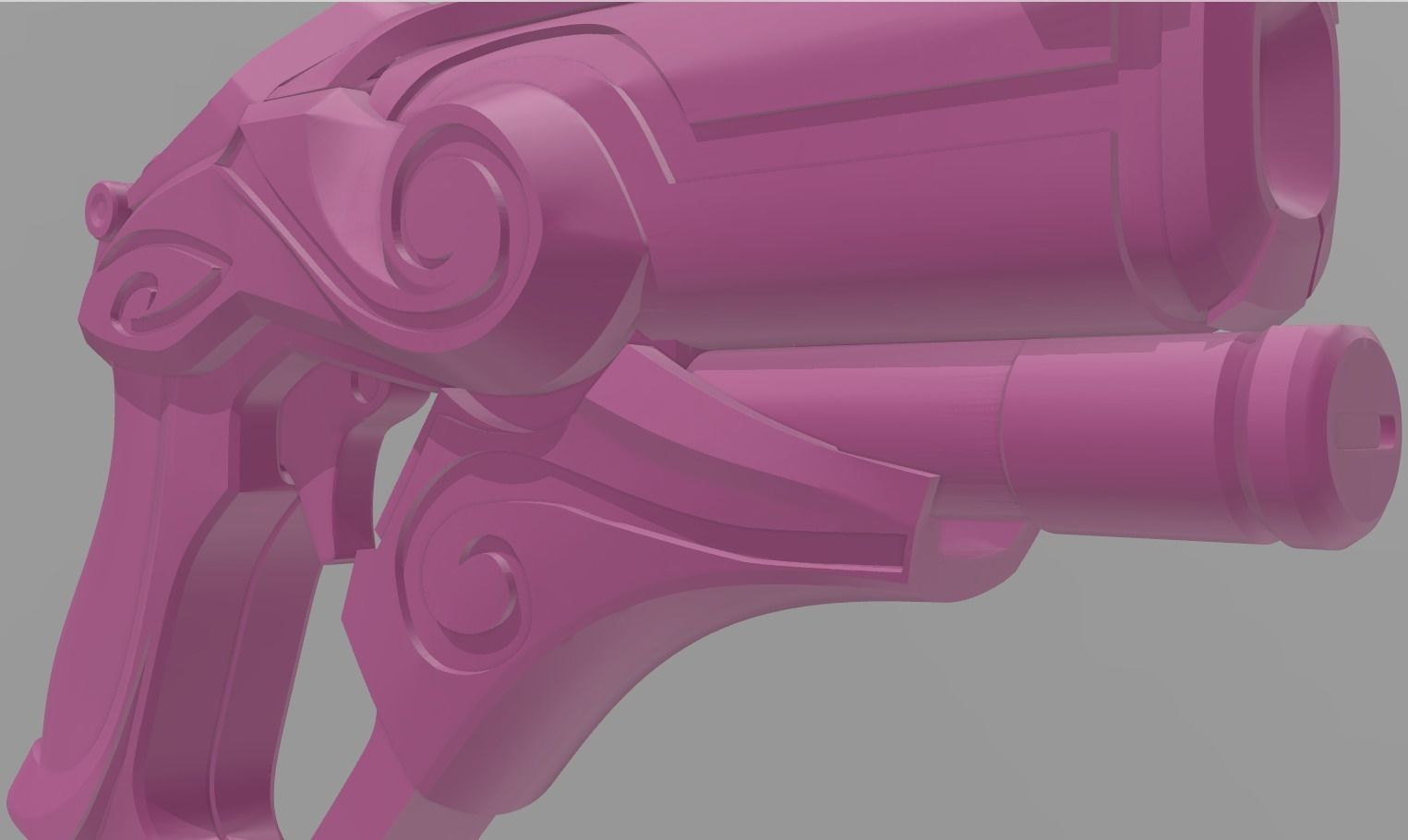 Overwatch Mercy Cosplay - Sugar Plum Fairy Blaster 3D Model 3D print model_7