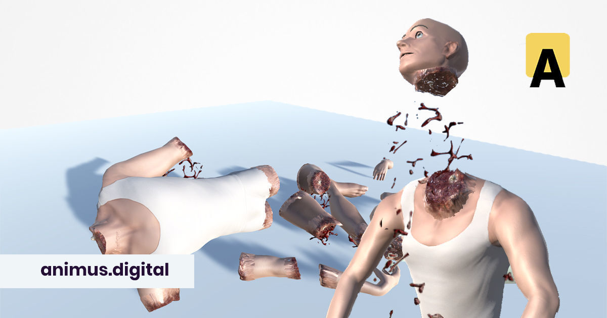 Ragdoll dismemberment system for Unity3D 3D model_0