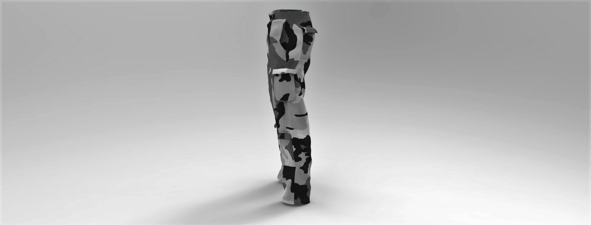 Snow Military Set 3D Model Collection_14