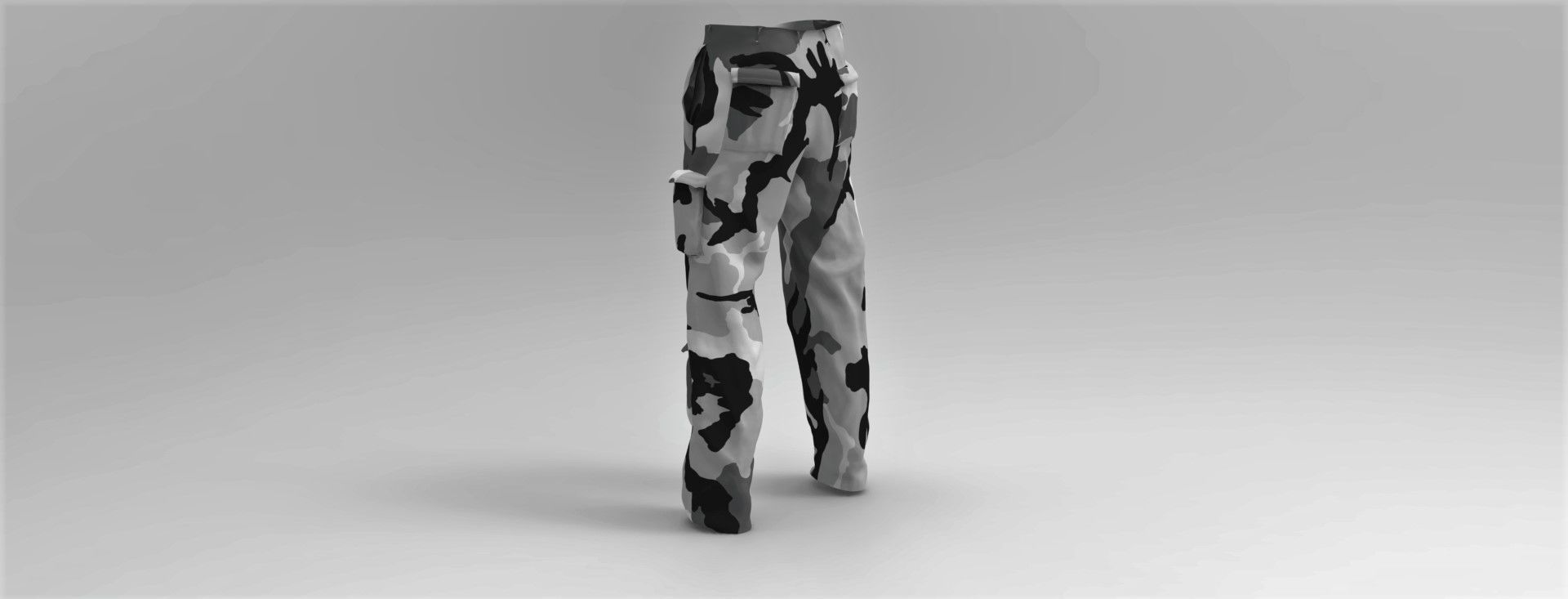 Snow Military Set 3D Model Collection_19