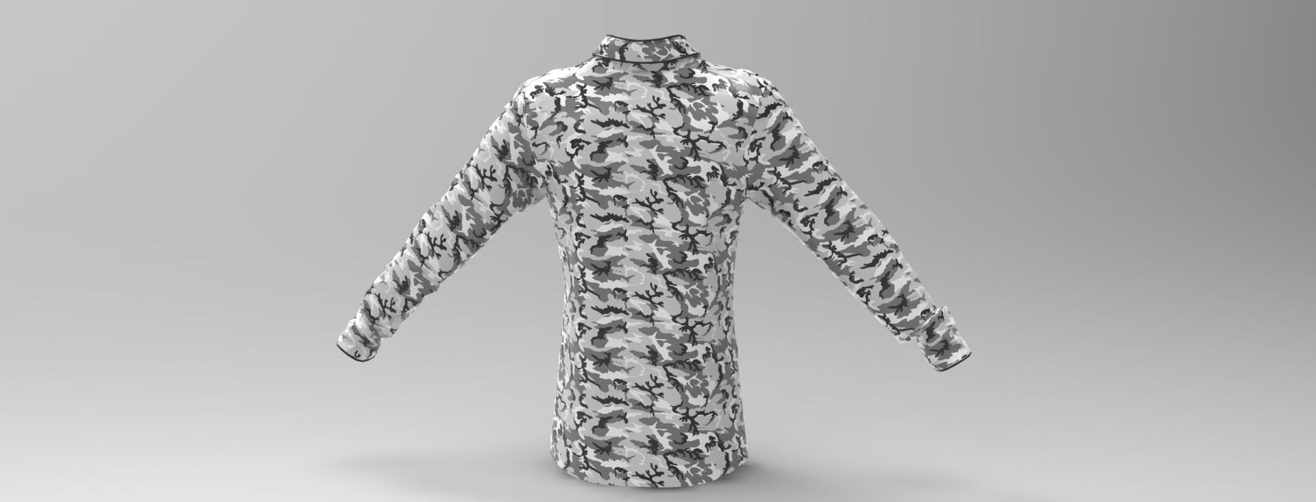 Snow Military Set 3D Model Collection_15