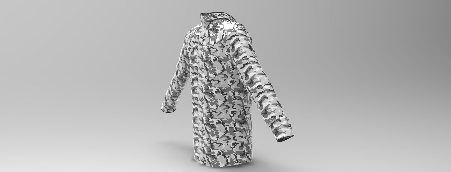 Snow Military Set 3D Model Collection_17