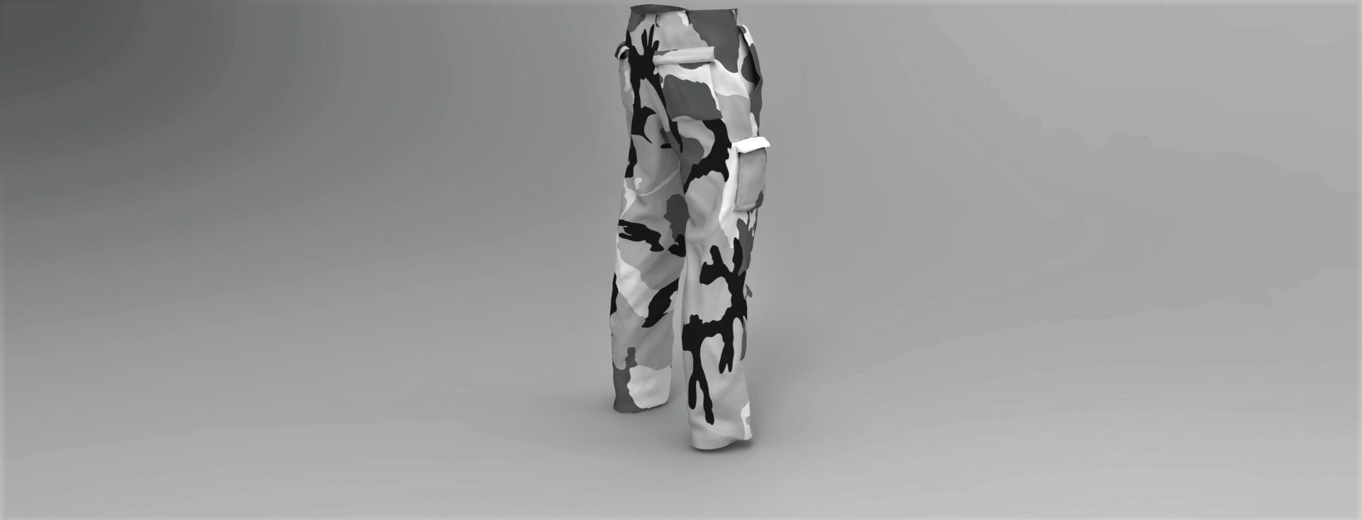 Snow Military Set 3D Model Collection_21