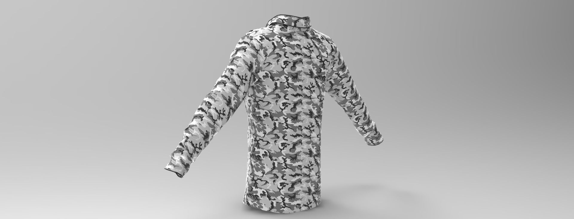 Snow Military Set 3D Model Collection_13