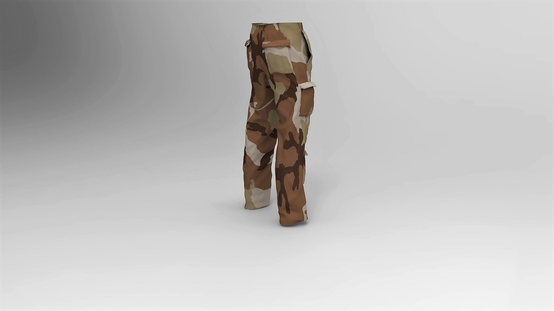 Desert Military Set 3D Model Collection_17