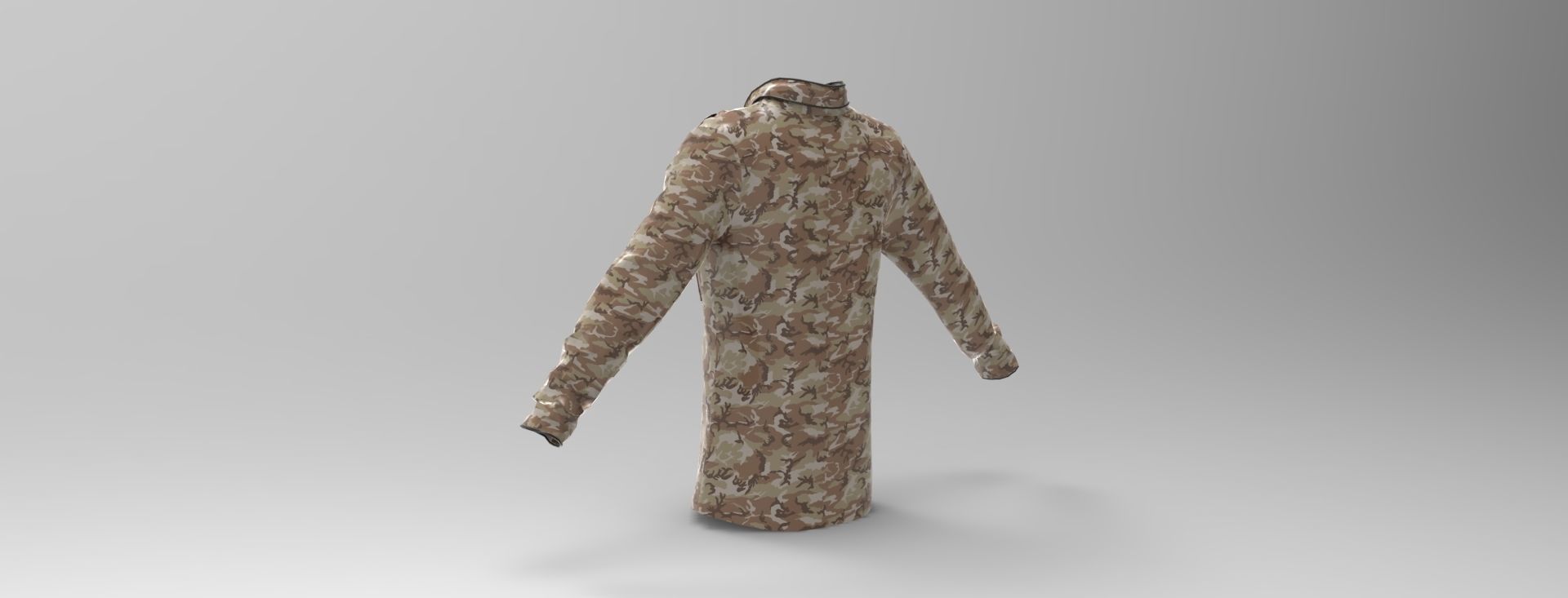 Desert Military Set 3D Model Collection_15