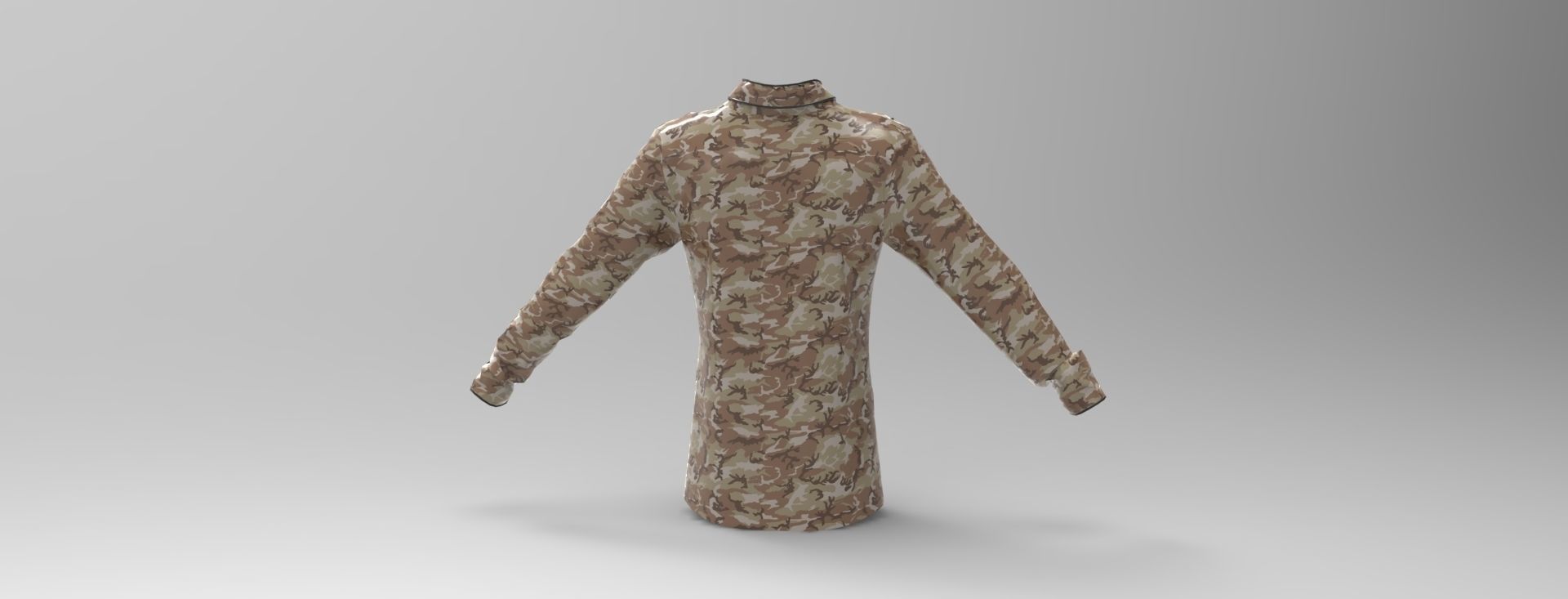 Desert Military Set 3D Model Collection_8