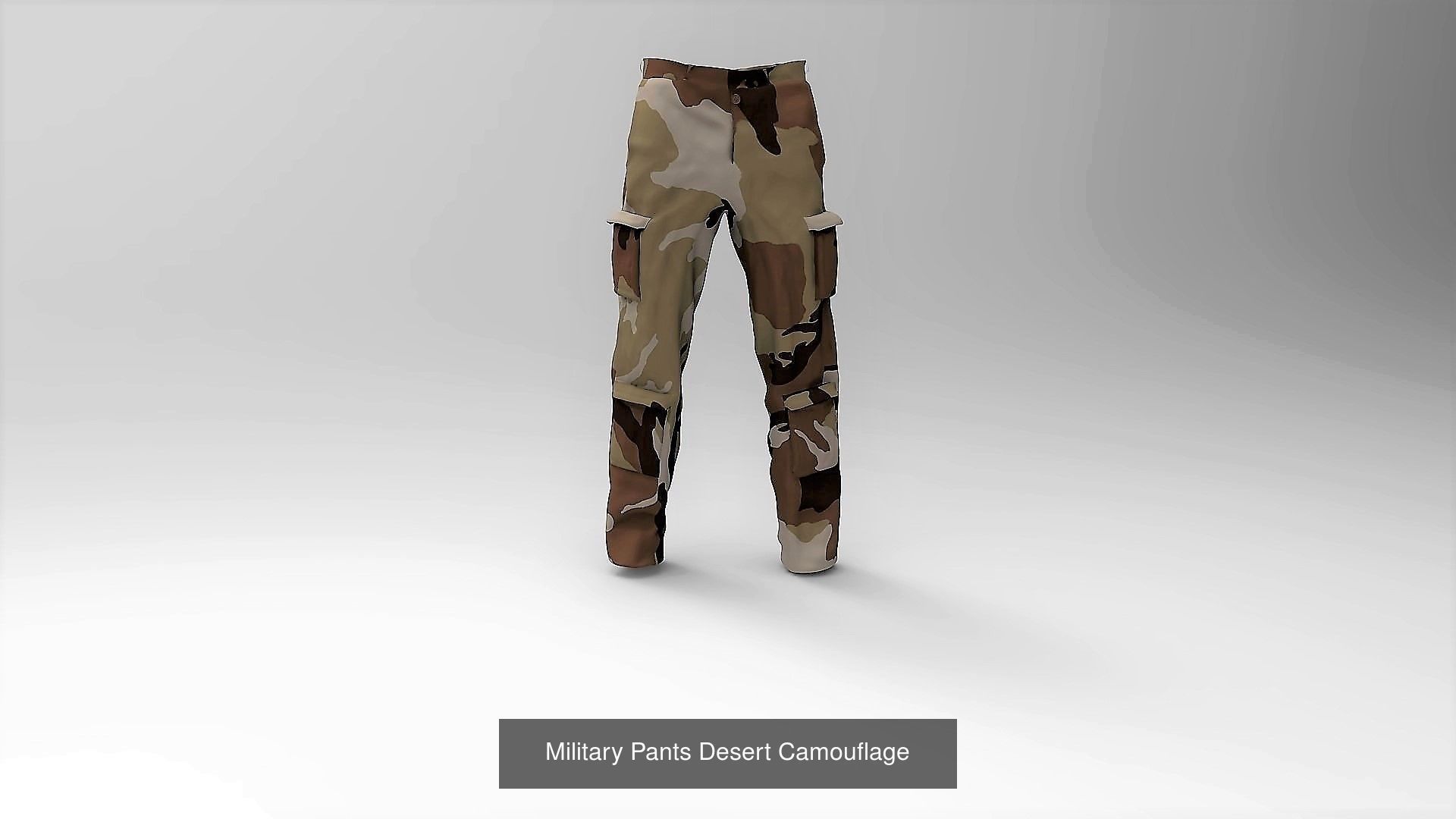 Desert Military Set 3D Model Collection_16