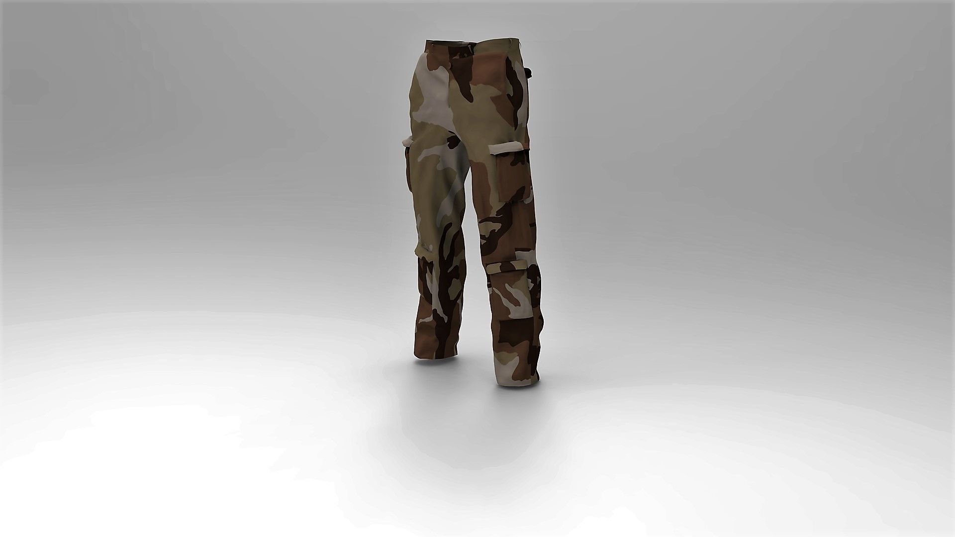 Desert Military Set 3D Model Collection_19