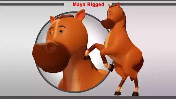 Horse Rigged V02