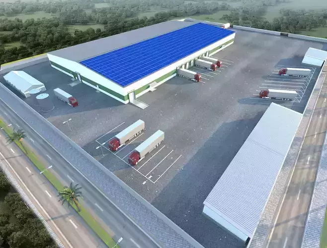 Vegetable store Hangar base