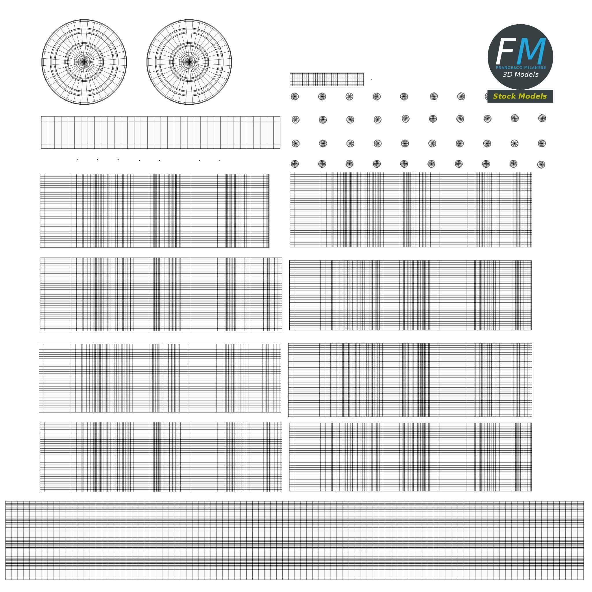 Decorative Rudder 3D model_11