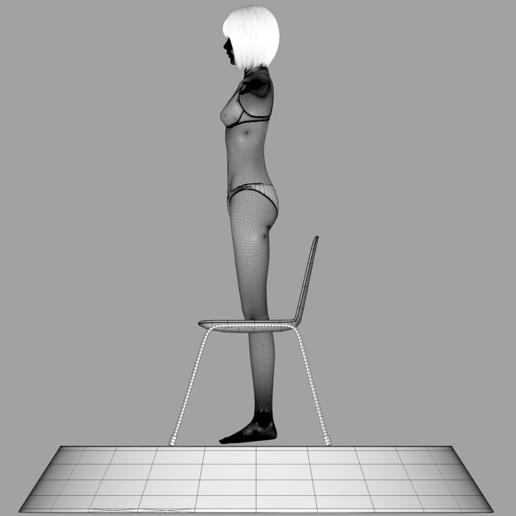 Sayuri Kouzuki V1 Light Edition for Maya 3D model_14