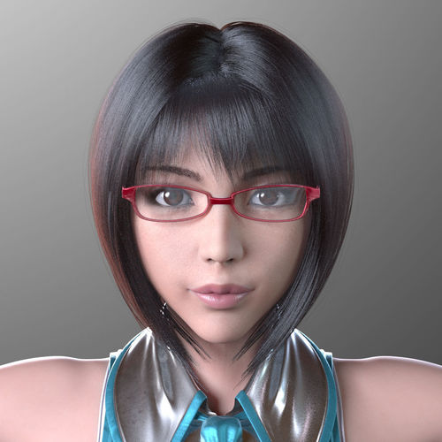 Sayuri Kouzuki V1 Light Edition for Maya 3D model