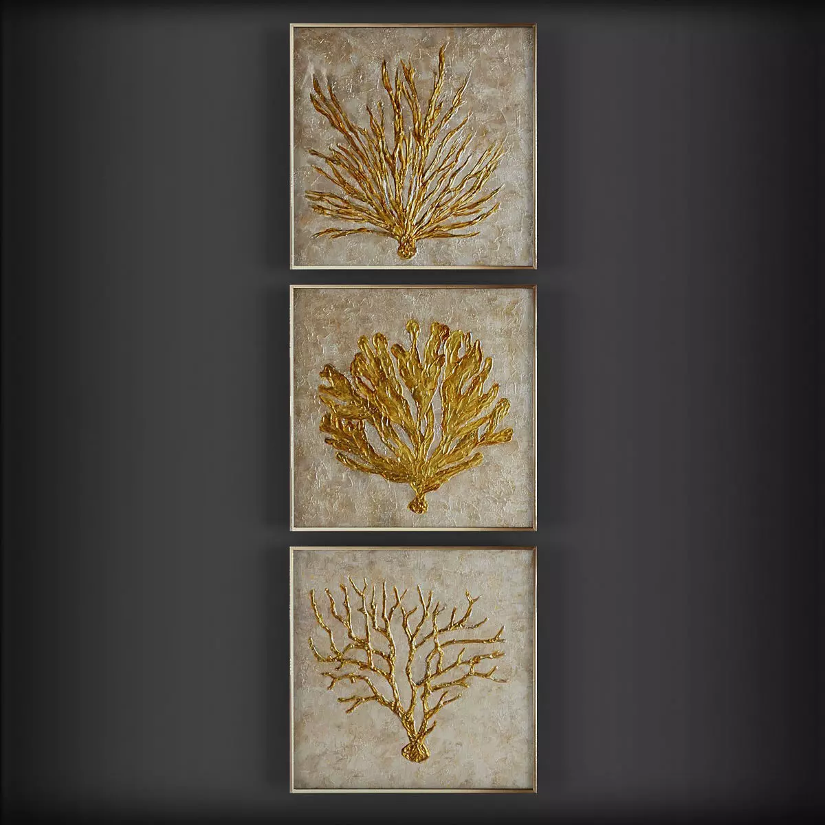 Picture Frames Low-poly 3D model_0