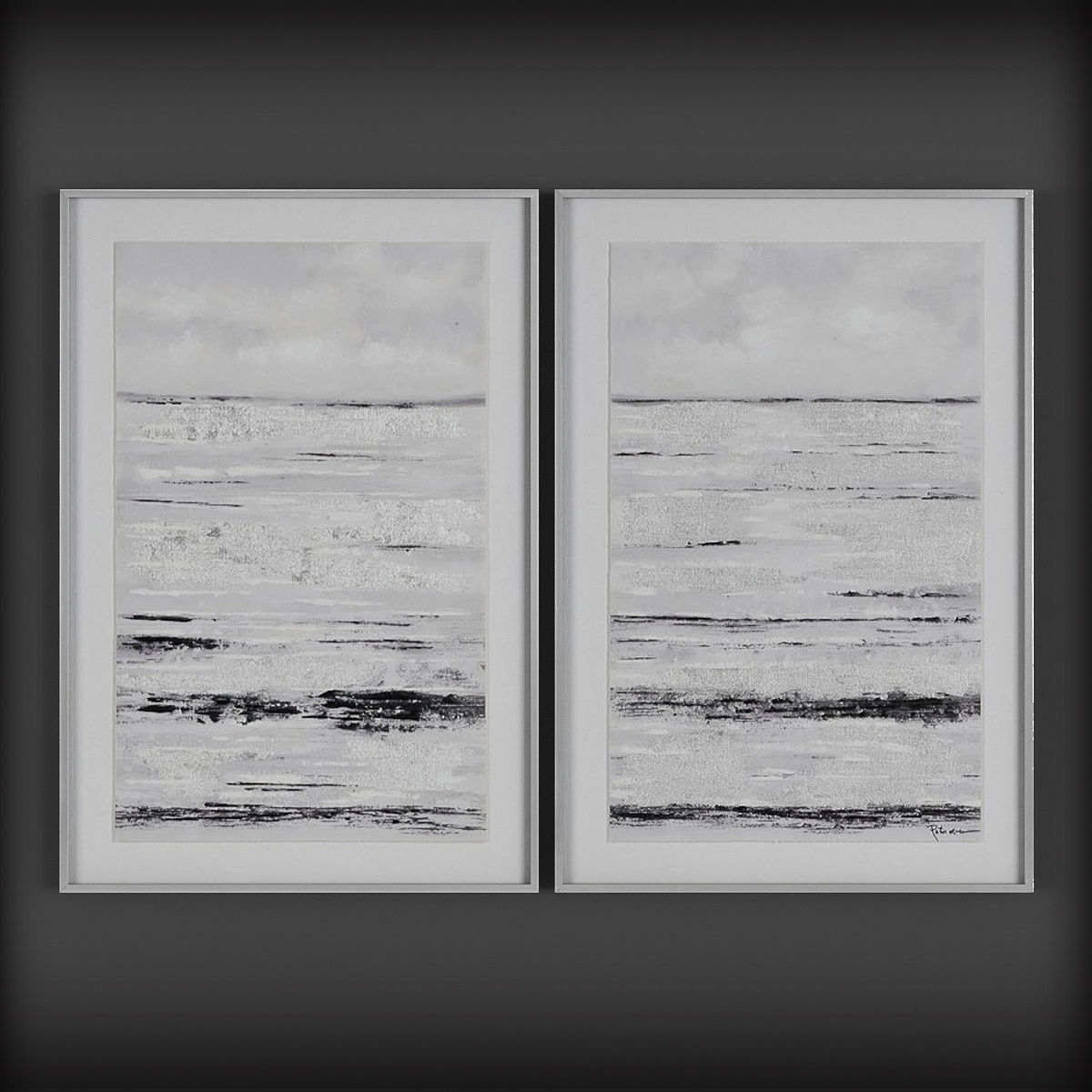 Picture Frames  Low-poly 3D model_1