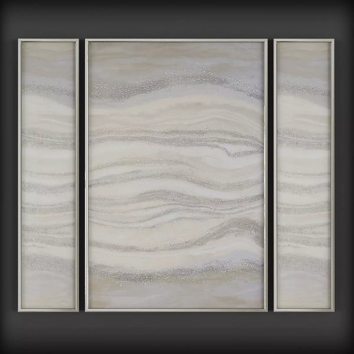 Picture Frames  Low-poly 3D model_0