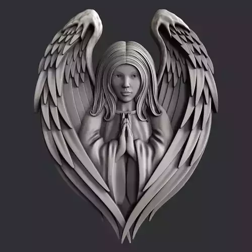 3d STL models for CNC router Angel