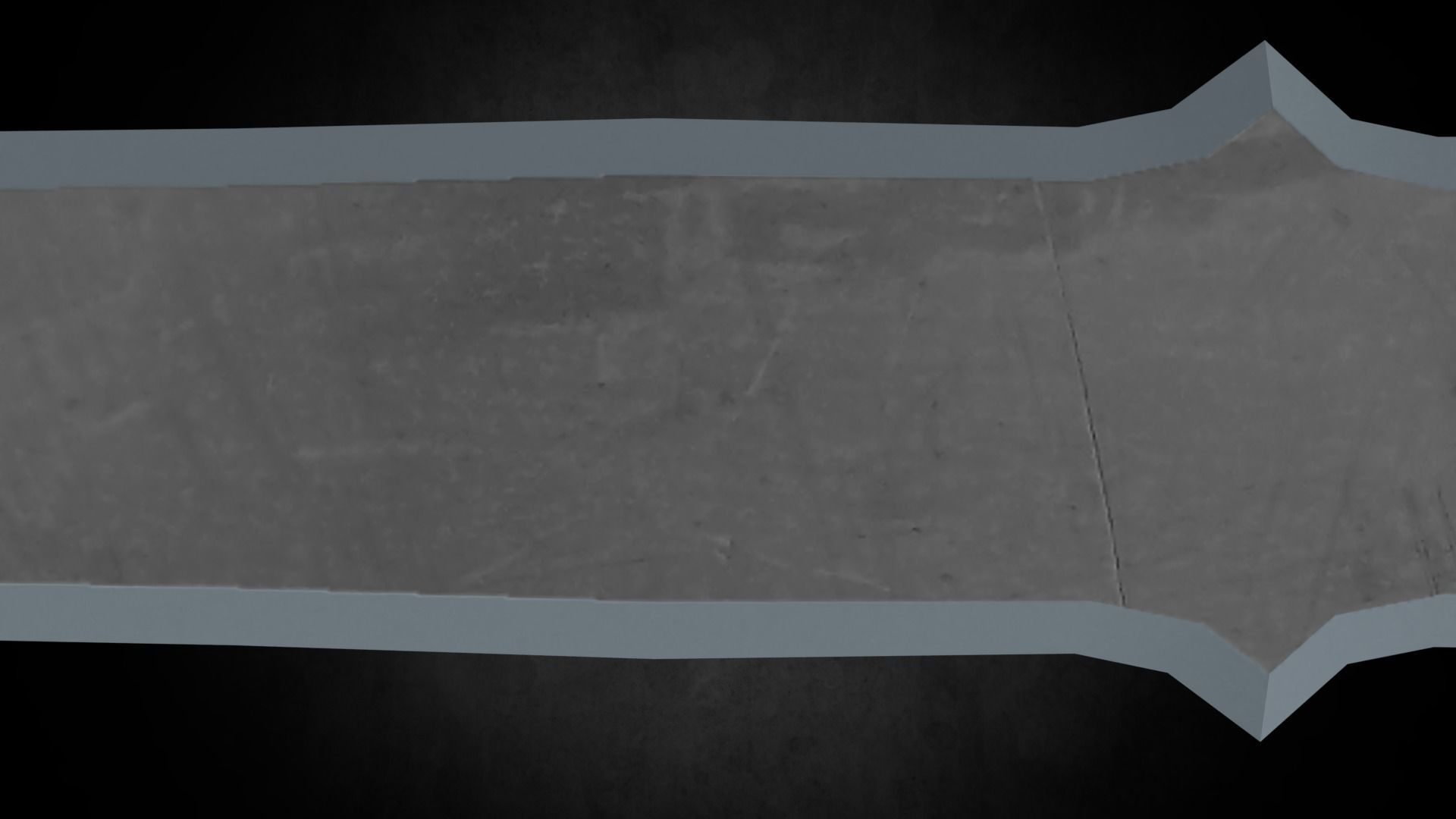 Ordersword lord of rings sword Low-poly 3D model_7