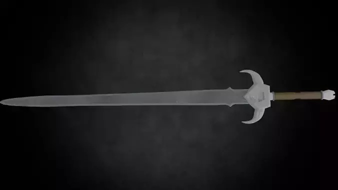 Ordersword lord of rings sword Low-poly 3D model