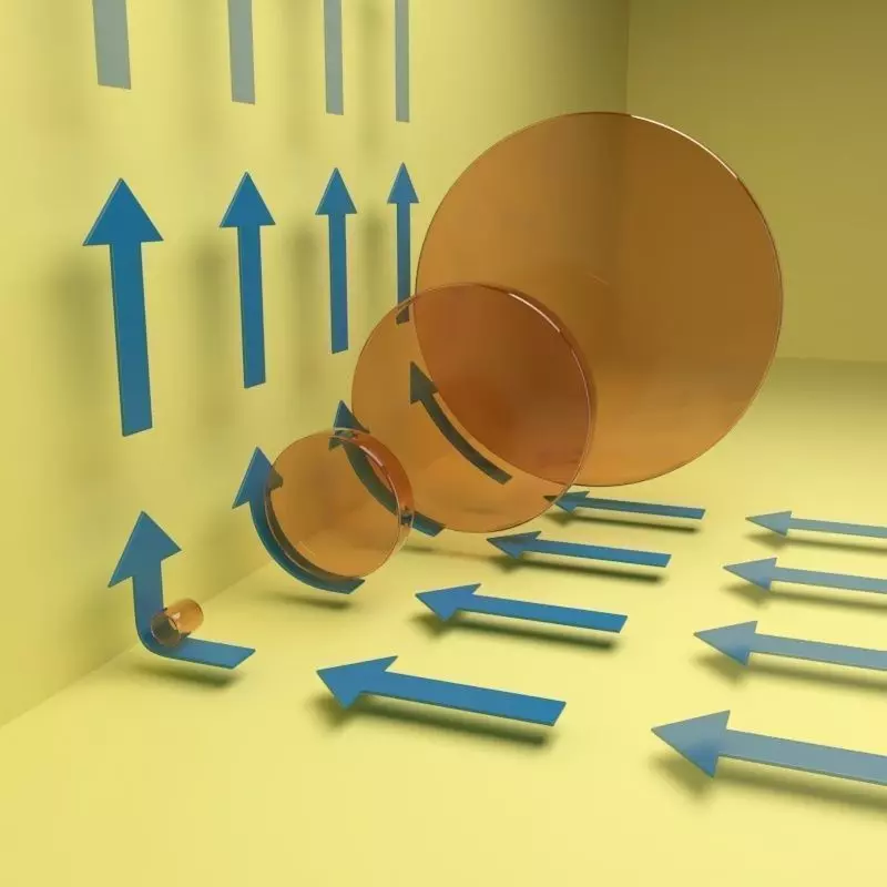 Arrows arrow with glass 3D model_0