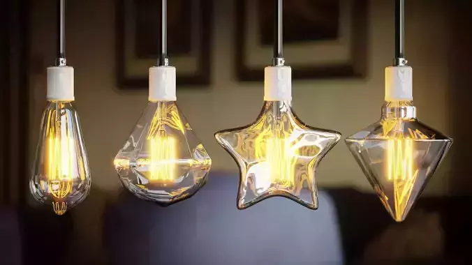 Vintage Edison LED Bulb Assortment