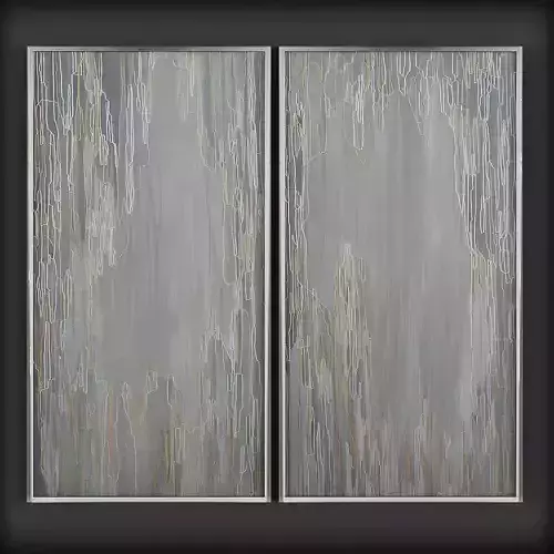 Picture Frames Low-poly 3D model