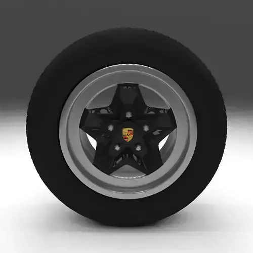 Porsche Wheel v6 3D model