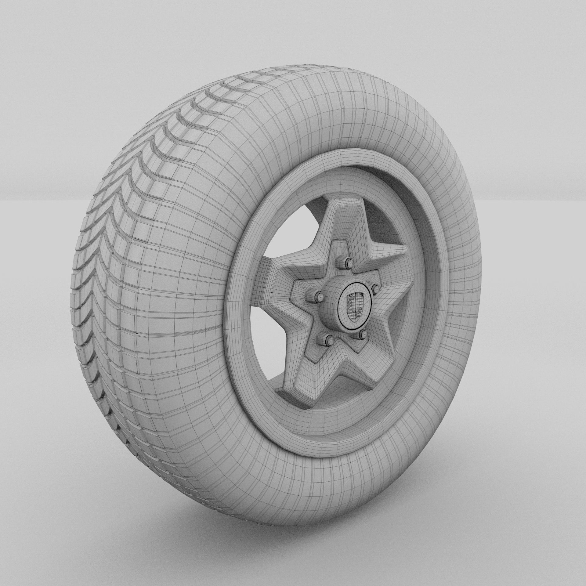 Porsche Wheel v6 3D model_10