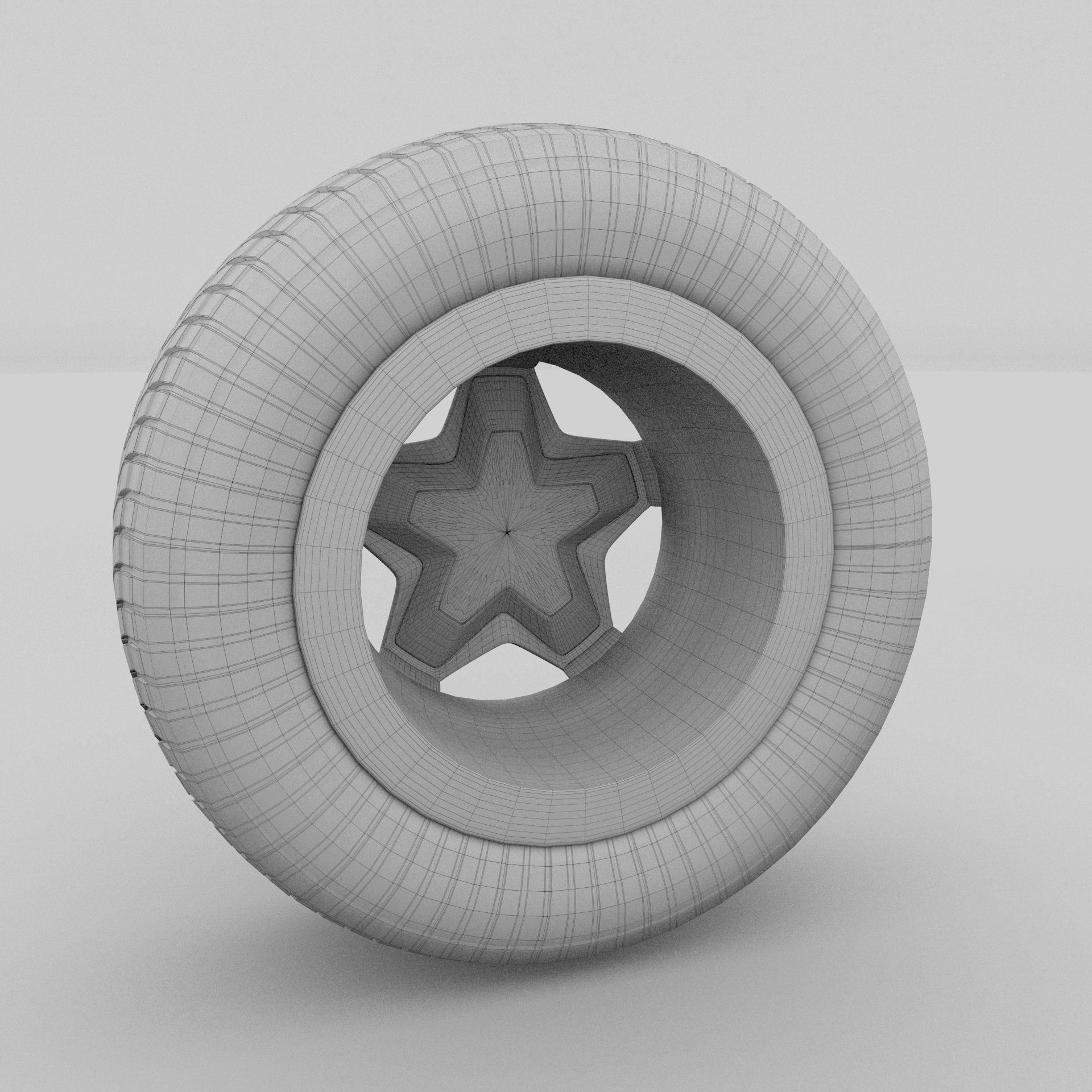 Porsche Wheel v6 3D model_11