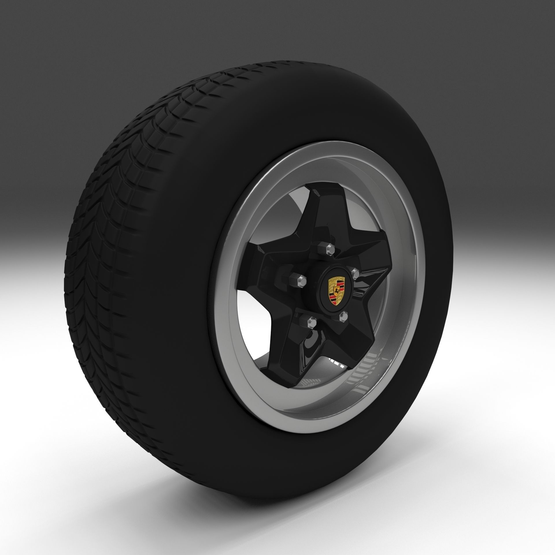 Porsche Wheel v6 3D model_3