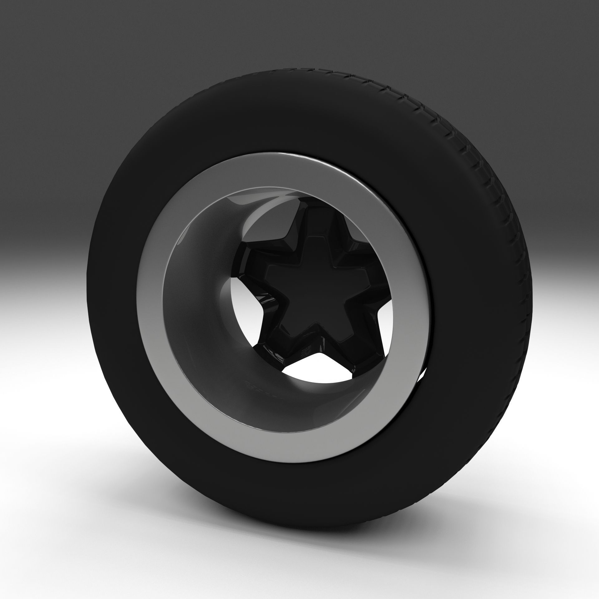 Porsche Wheel v6 3D model_7