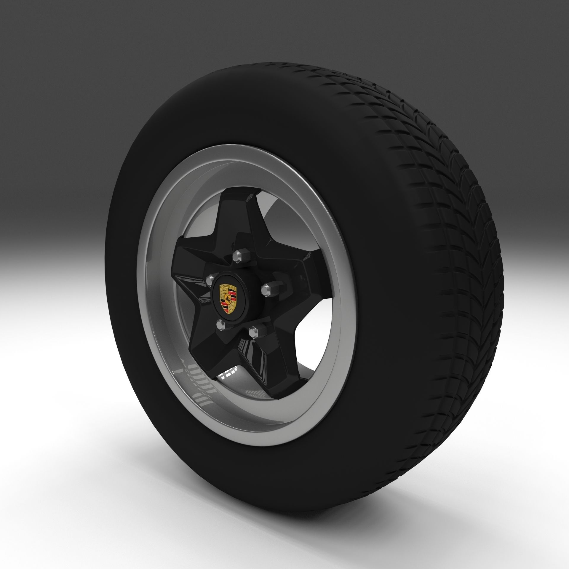 Porsche Wheel v6 3D model_1