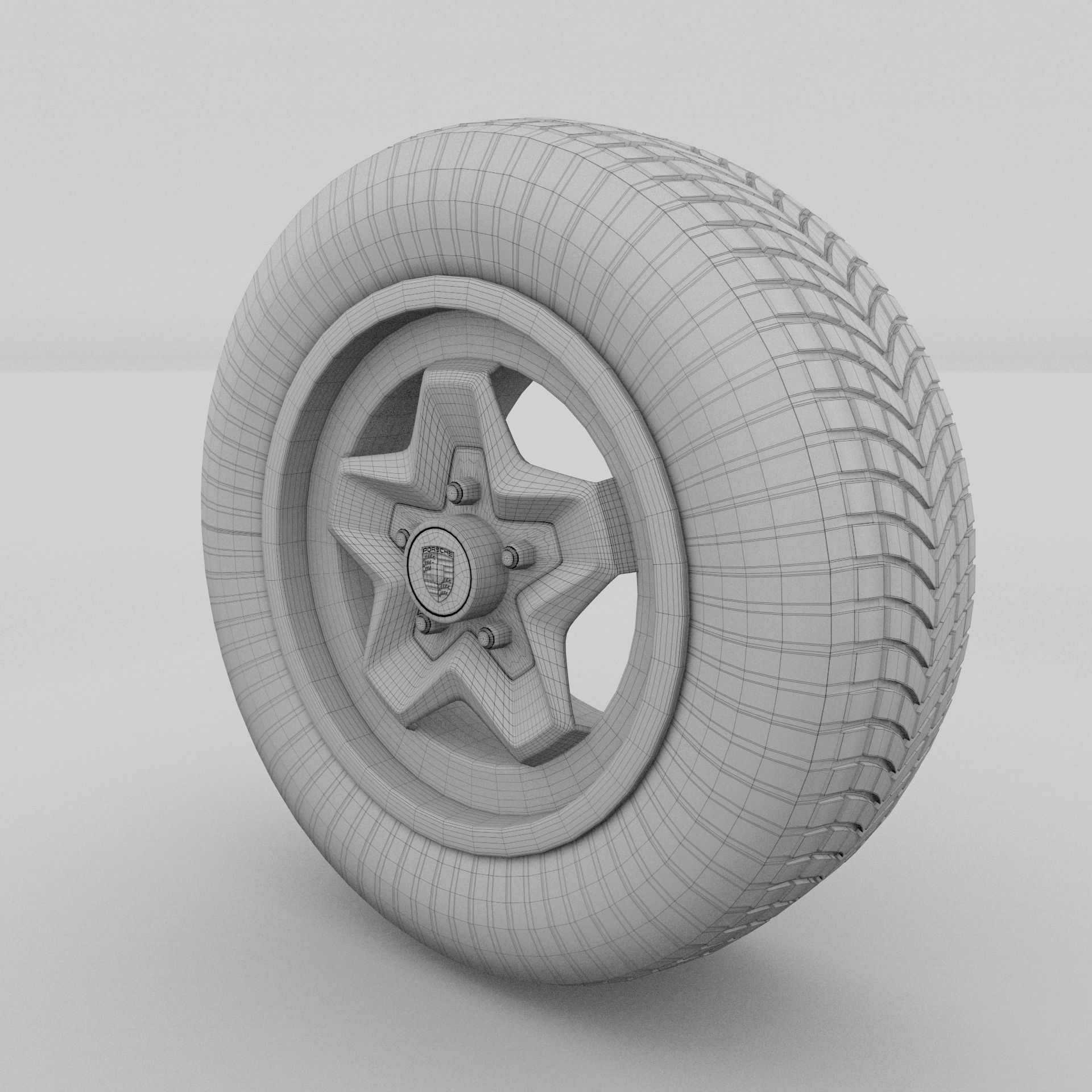 Porsche Wheel v6 3D model_16
