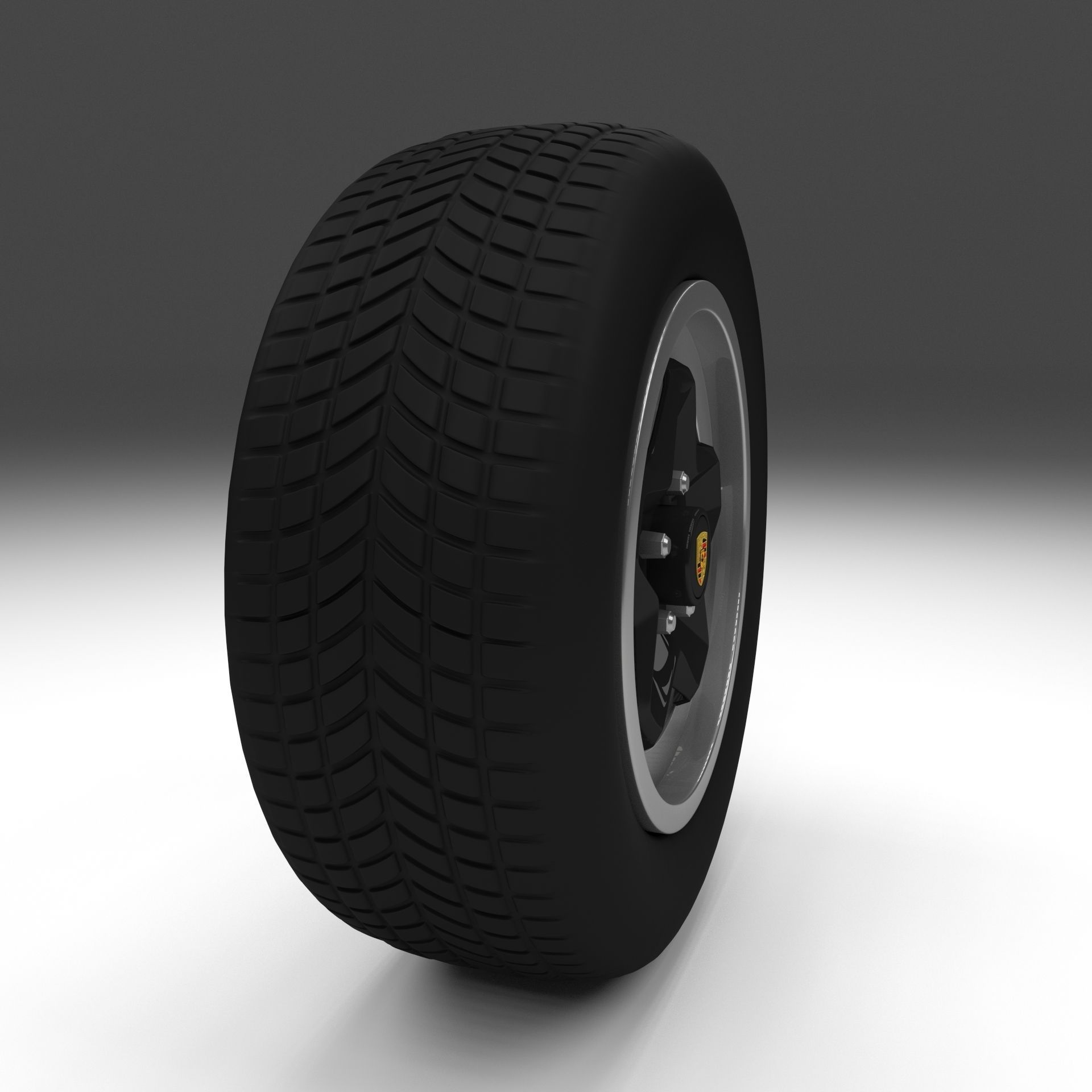 Porsche Wheel v6 3D model_8