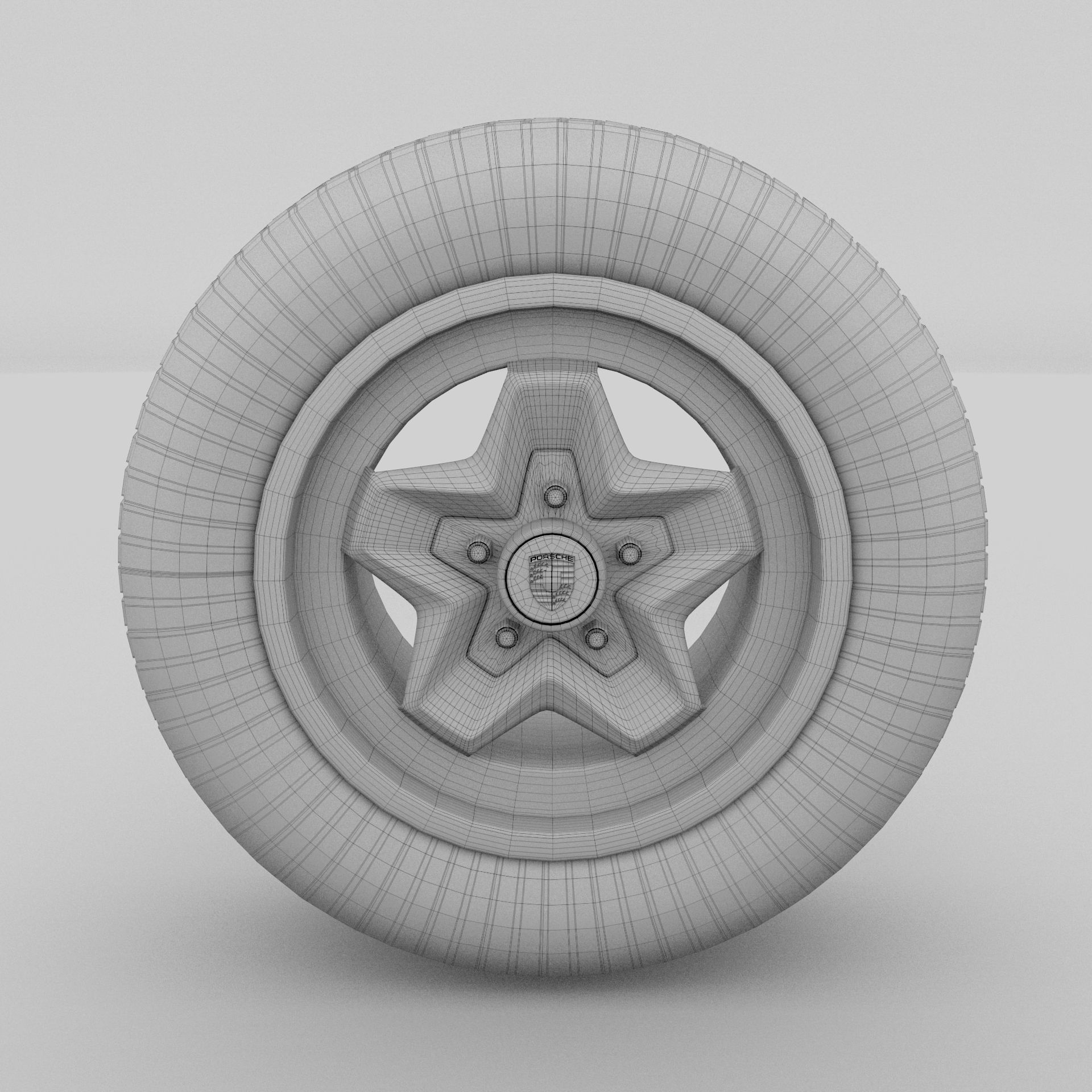 Porsche Wheel v6 3D model_4