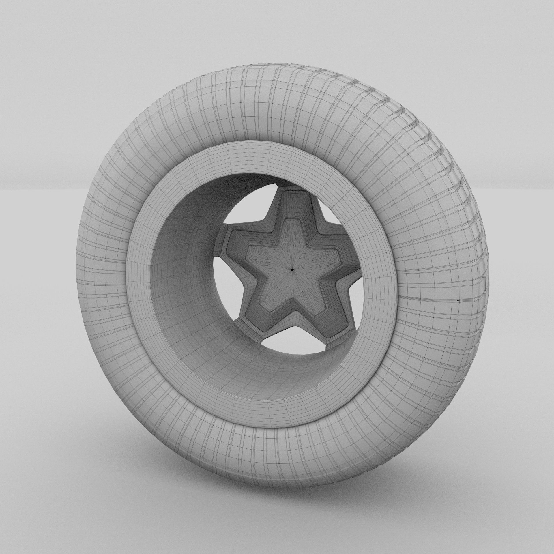 Porsche Wheel v6 3D model_14