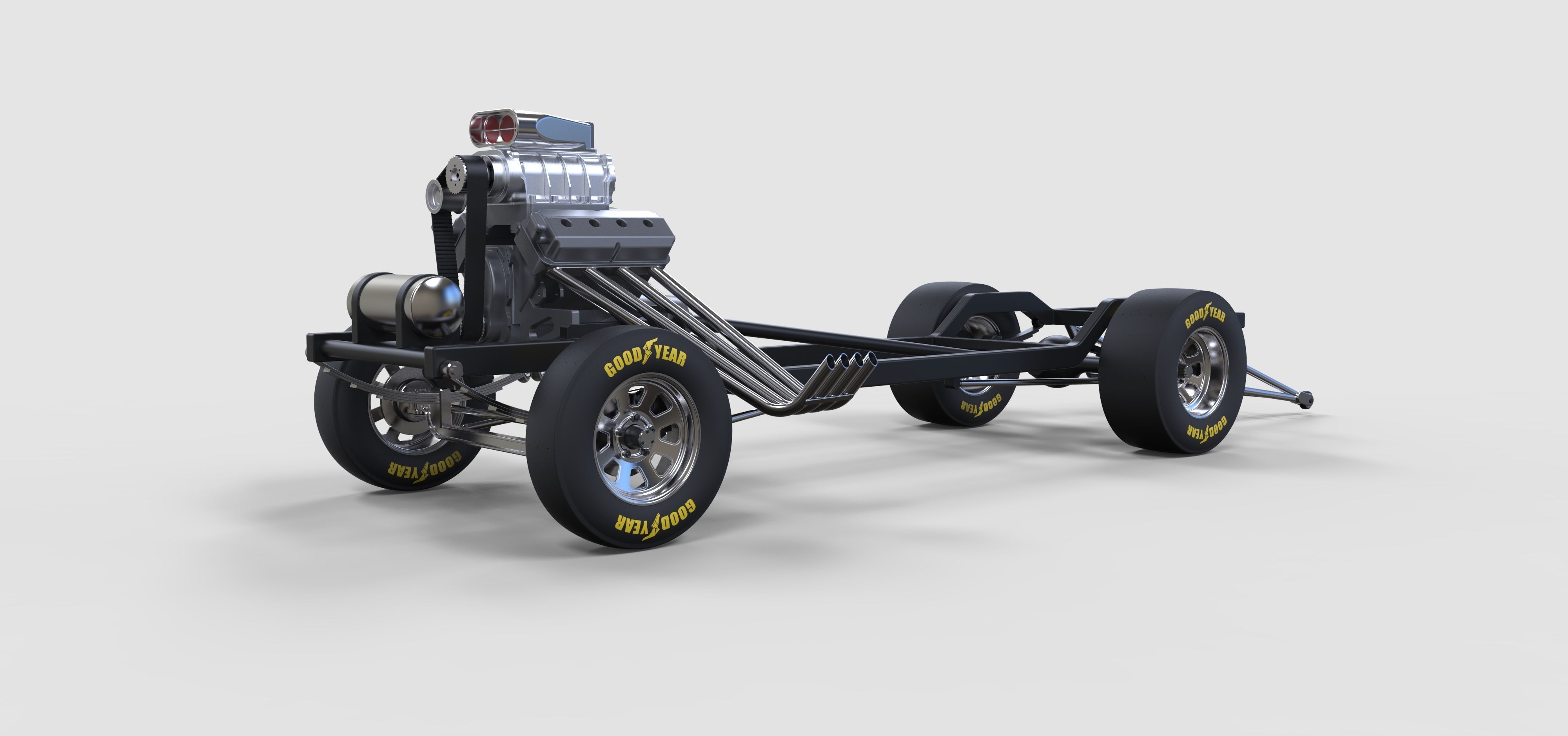 Chassis of Gasser 3D model_15