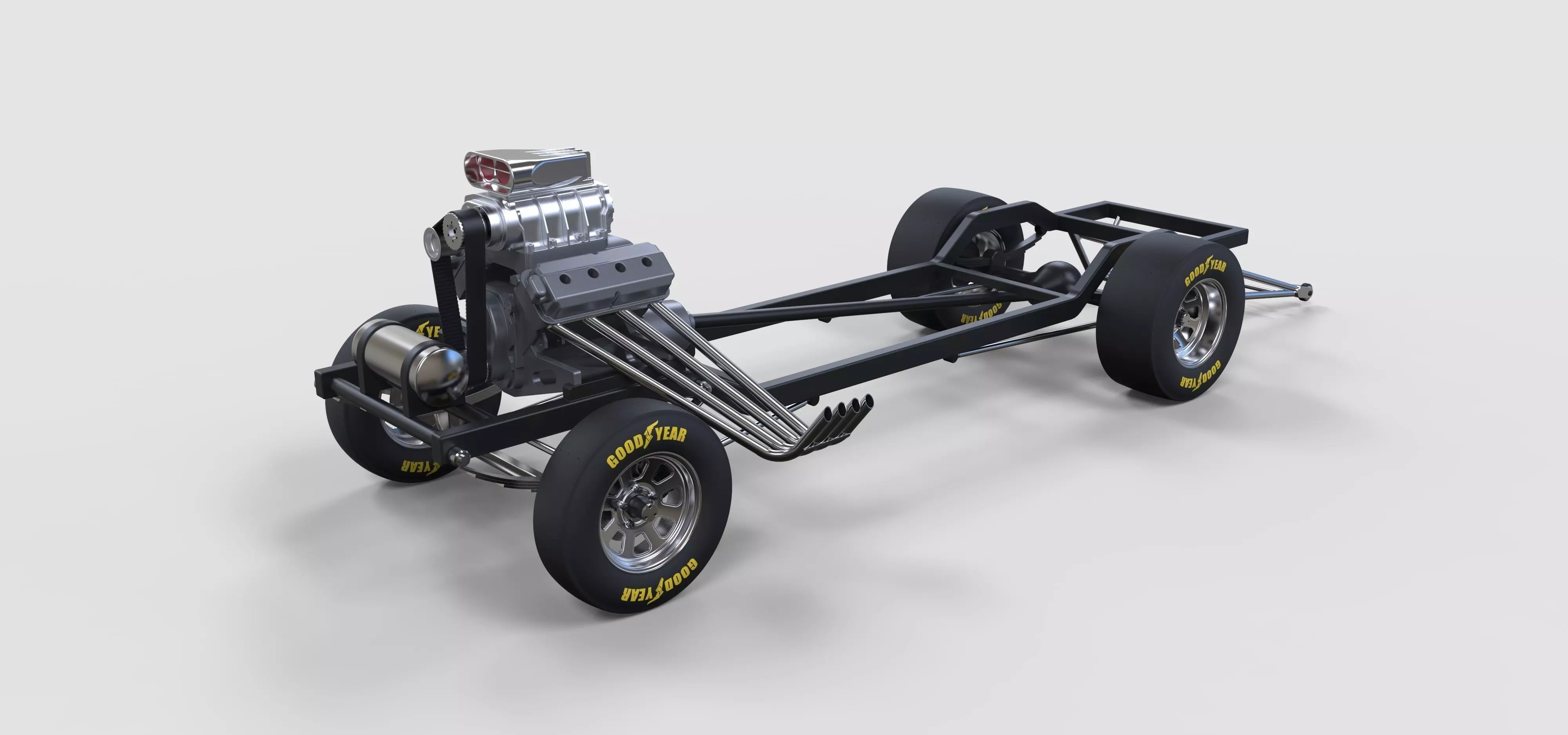 Chassis of Gasser 3D model_0