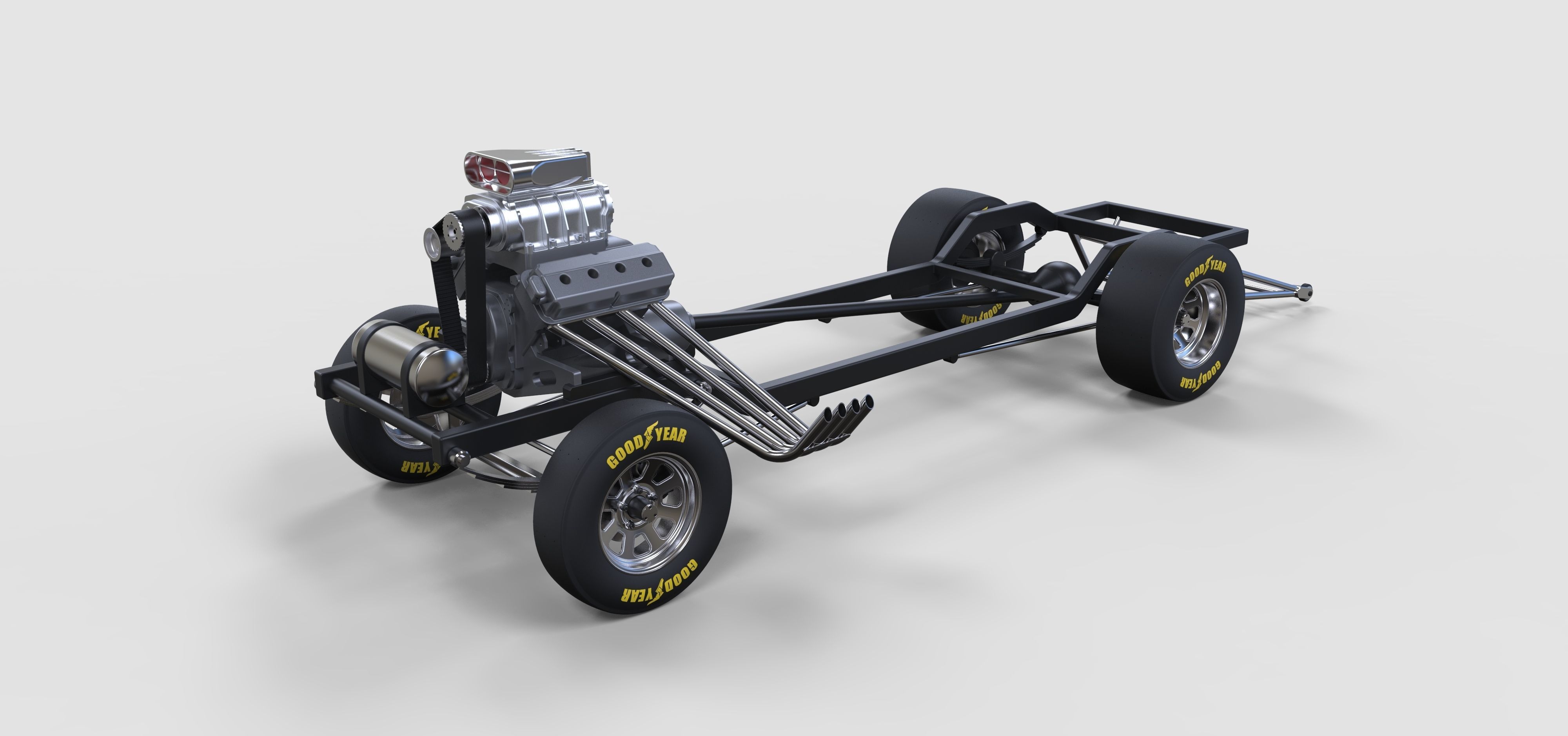Chassis of Gasser 3D model_16