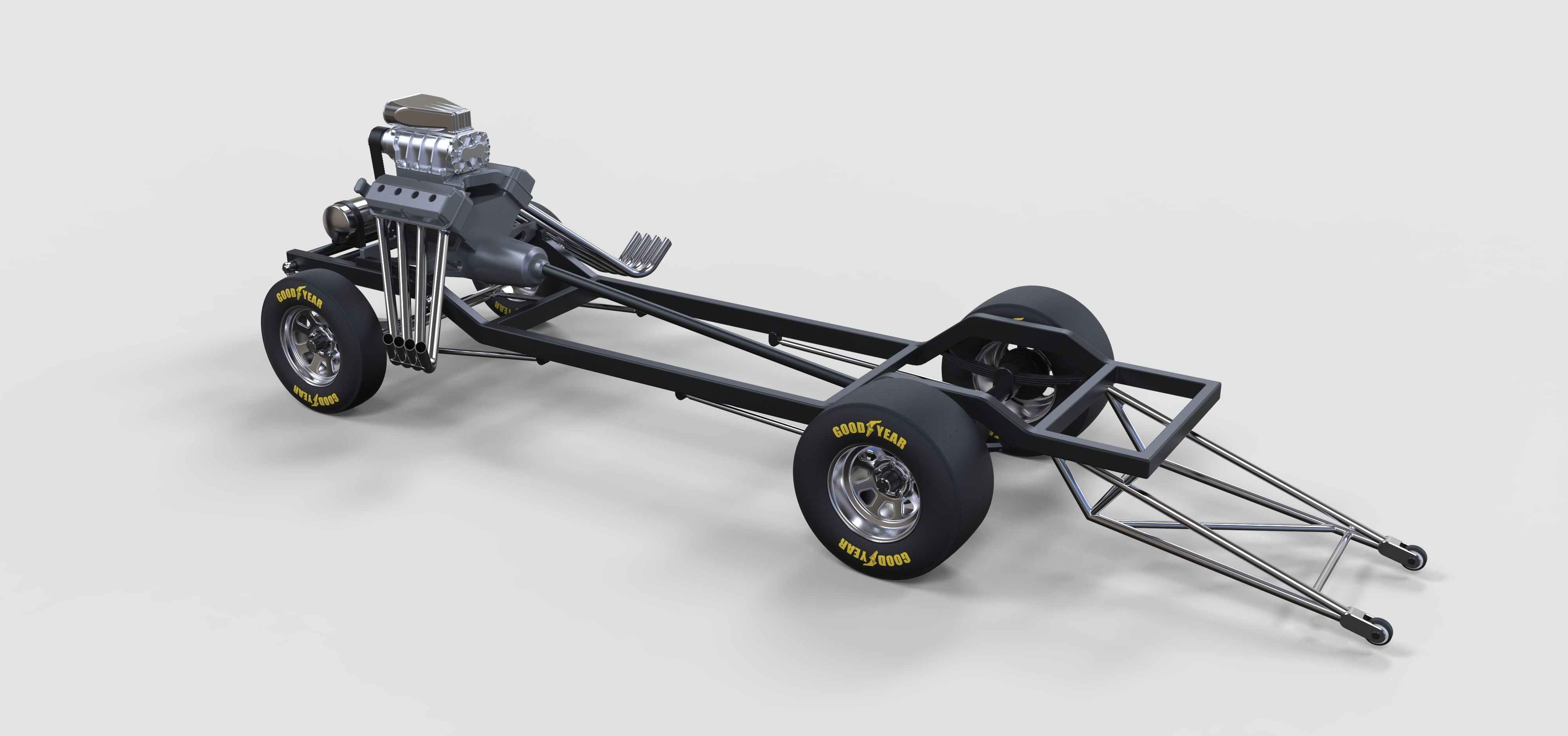 Chassis of Gasser 3D model_8