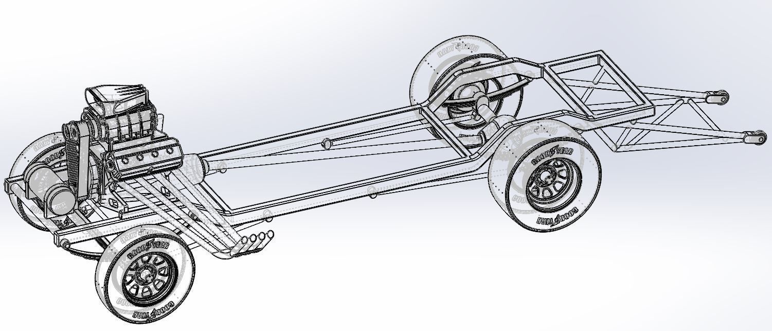 Chassis of Gasser 3D model_12