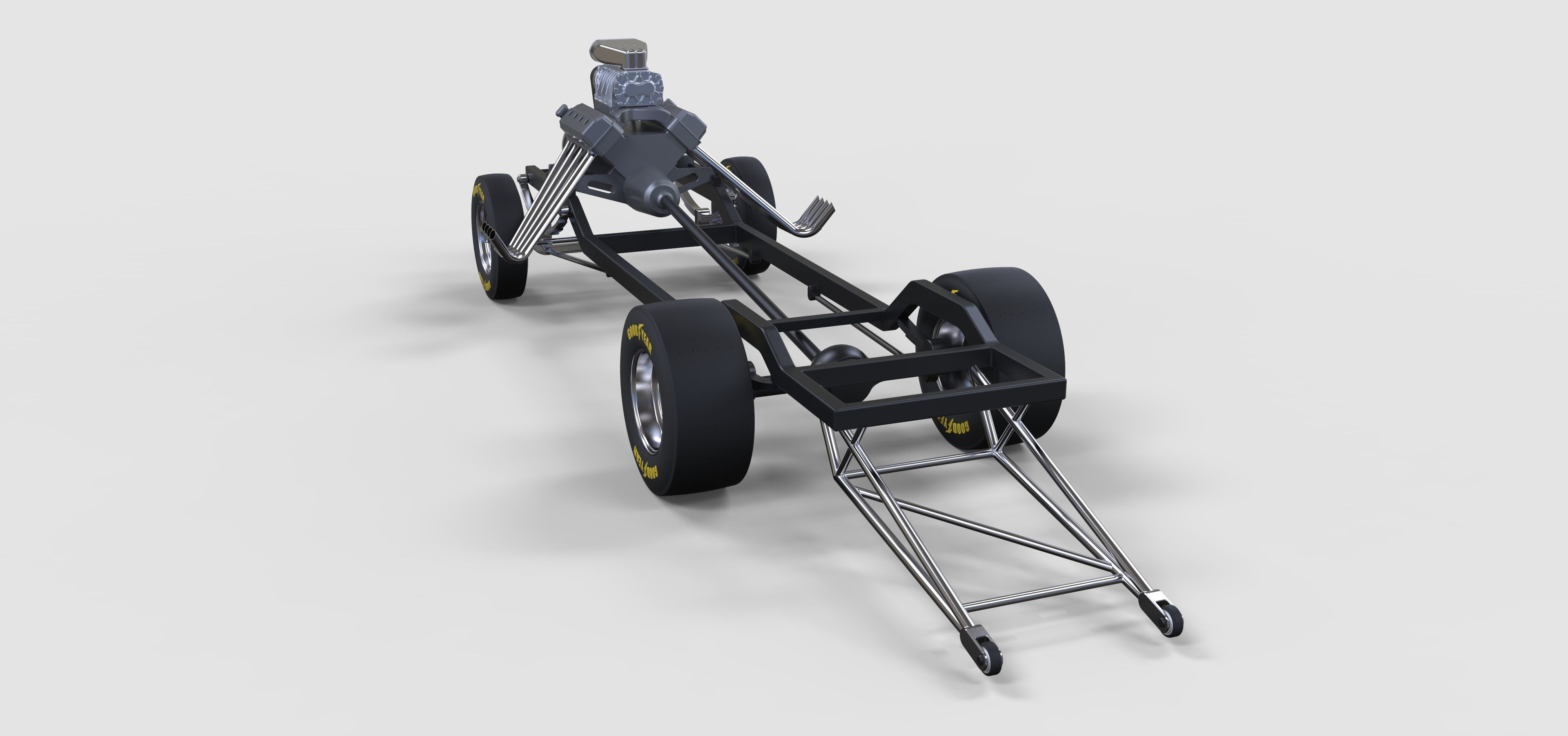 Chassis of Gasser 3D model_9
