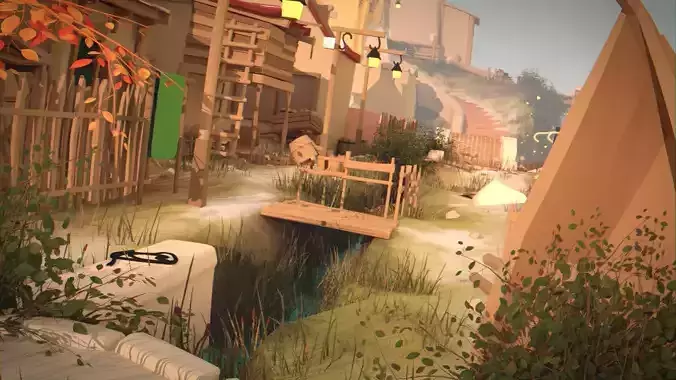 ALIRAQ village in video game