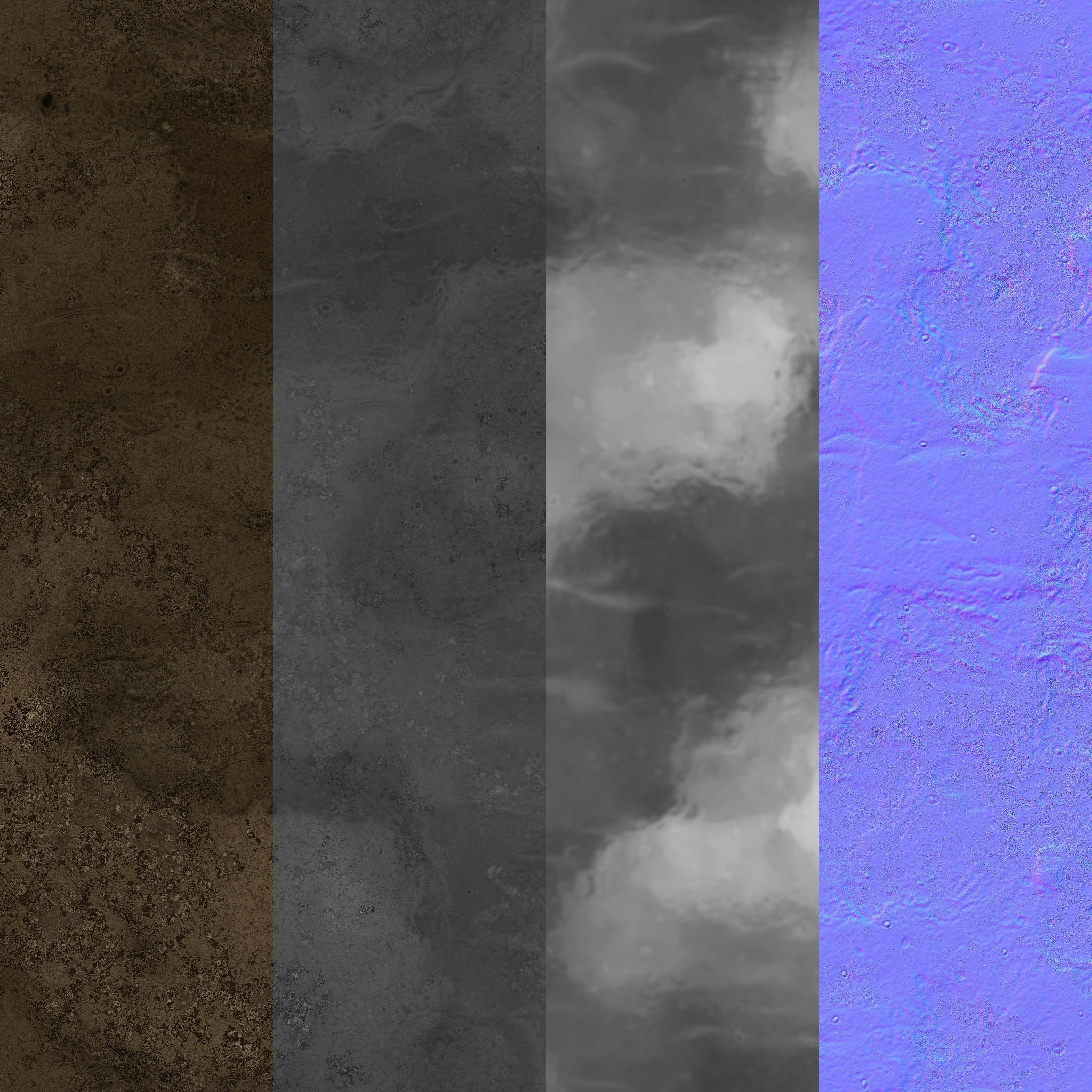 PBR Seamless Mud Texture Texture_3