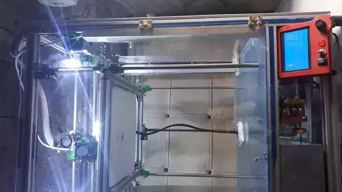 Led light holder for 3d printer