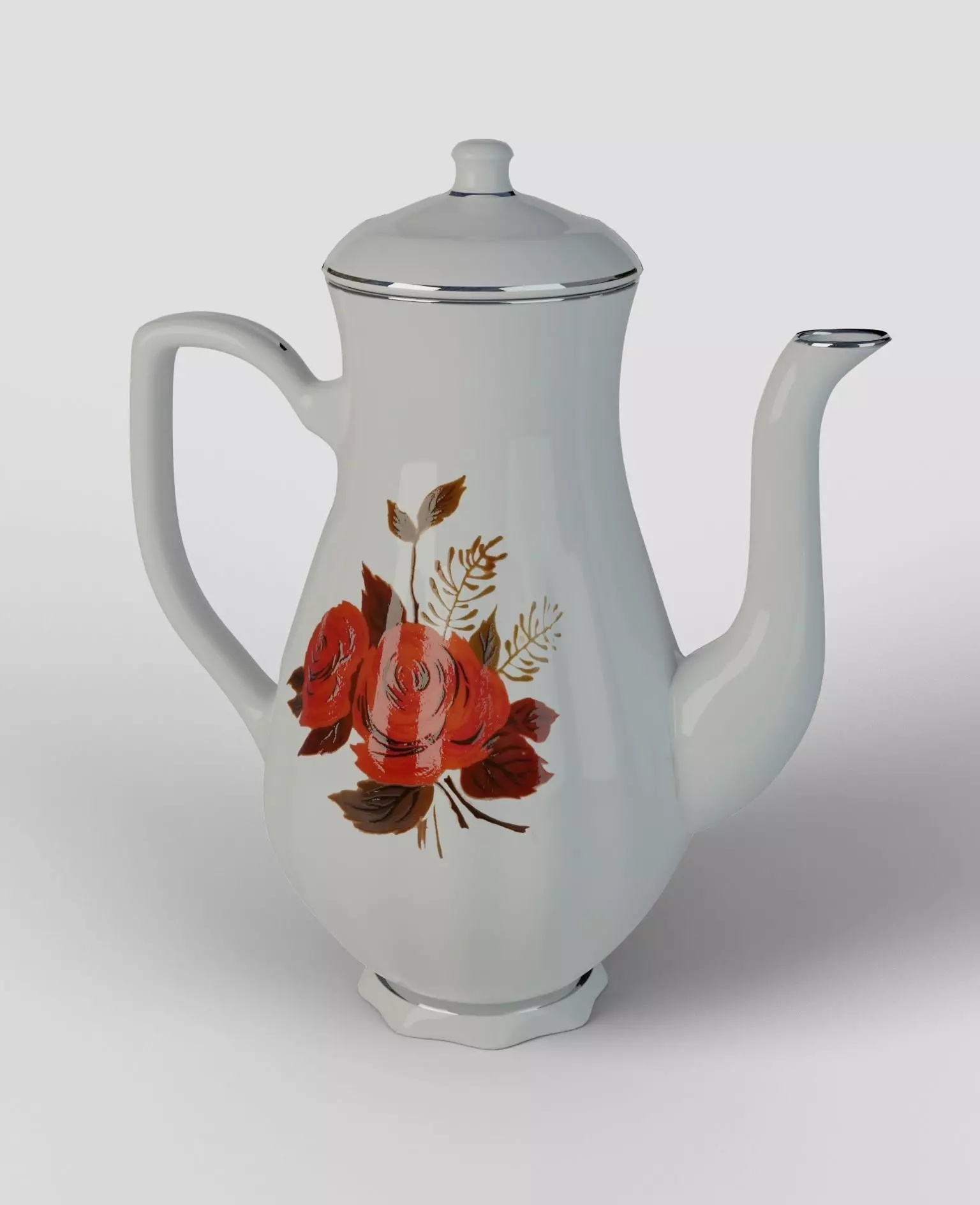 Tea Pot 3D model_0